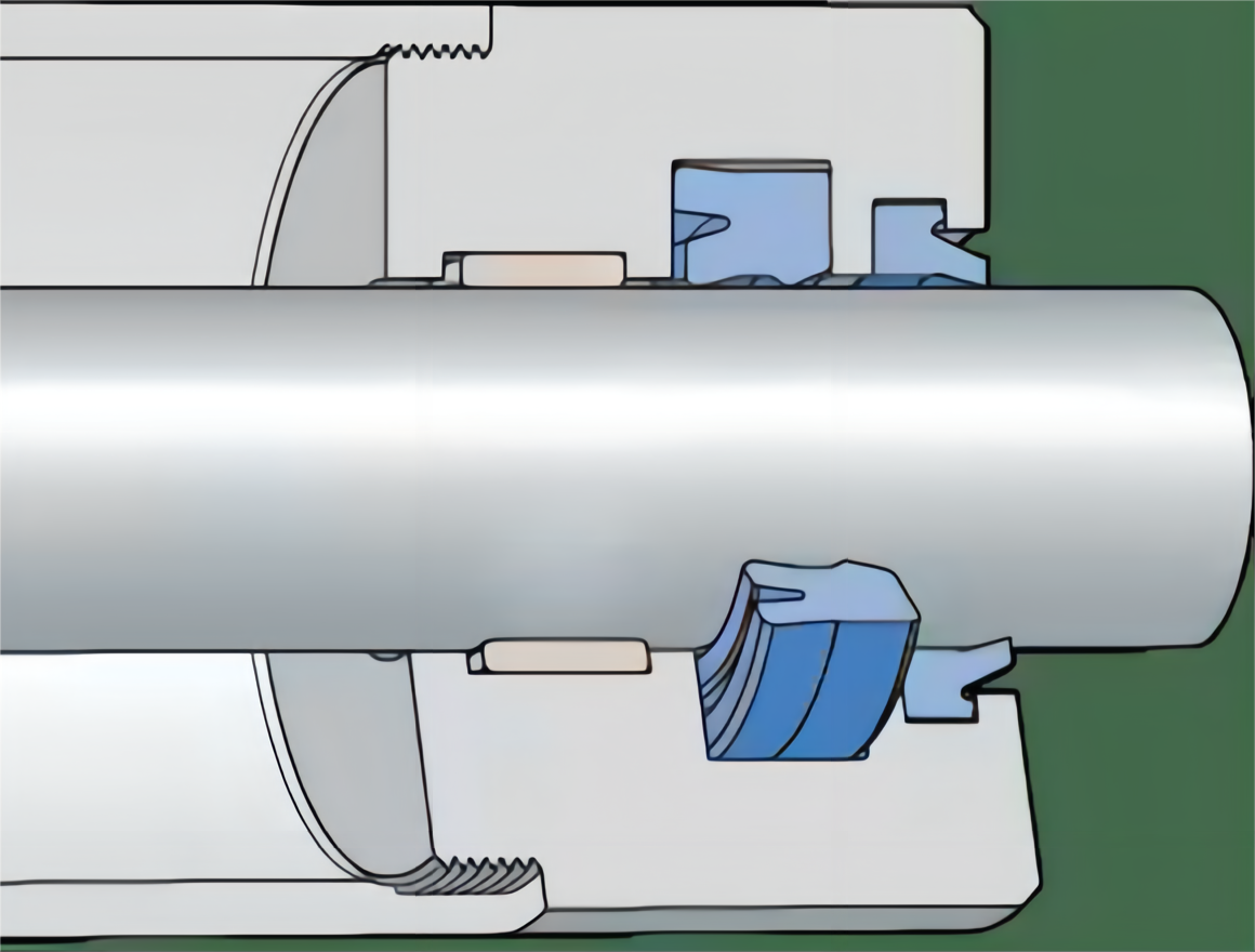 SKF ZBR型活塞杆密封件